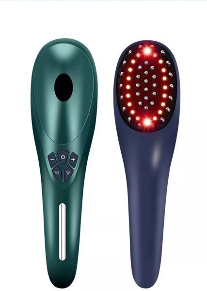 Peigne électrique de croissance de cheveux de laser de la plus nouvelle d'Anti-cheveux de perte de cuir chevelu de massage de peigne vibration infrarouge principale électrique de brosse