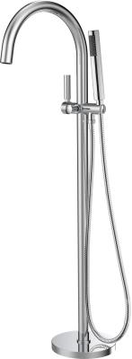 Coral Bath Mixer Piso montado Finitura elegante e elegante Chrome T9090A