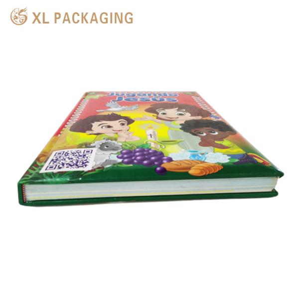 Custom Hardcover Children's Picture Book with Sewn Lay-Flat Binding, Full-Color Offset Printing, and Reinforced Hard Shell Cover