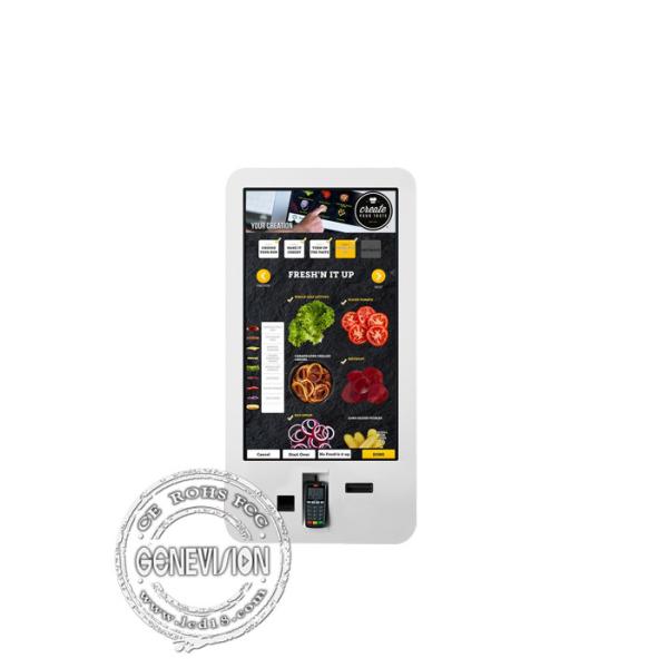 Киоск обслуживания собственной личности Лкд тотема оплаты киоска экрана касания 32 дюймов наградной для КФК