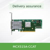 EN 10 del adaptador MCX515A-CCAT de la tarjeta de red de 100GbE InfiniBand Mellanox 25 40 50 velocidades de Oe