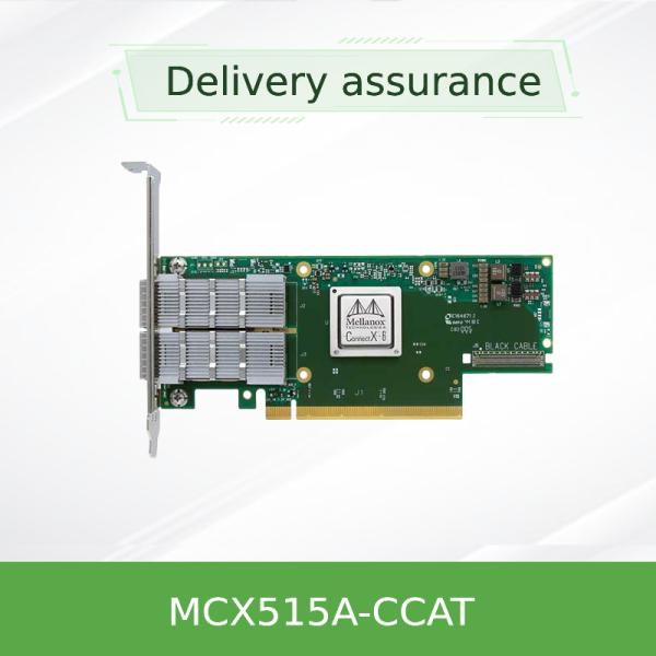 en 10 de l'adaptateur MCX515A-CCAT de carte réseau de 100GbE InfiniBand Mellanox 25 40 50 vitesses d'Oe