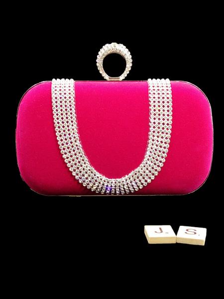 New handmade diamond evening bag banquet upscale bridal clutch bag Europe
