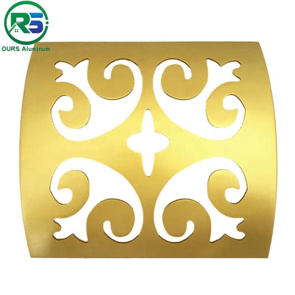 3D PVDF Aluminum Honeycomb Panel Decorative Building Exterior Wall Tile Tegular