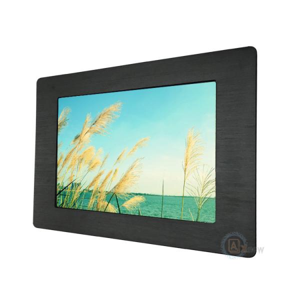 DC24V Fanless Capacitive Touch Panel PC 350nits 4 USB Ports