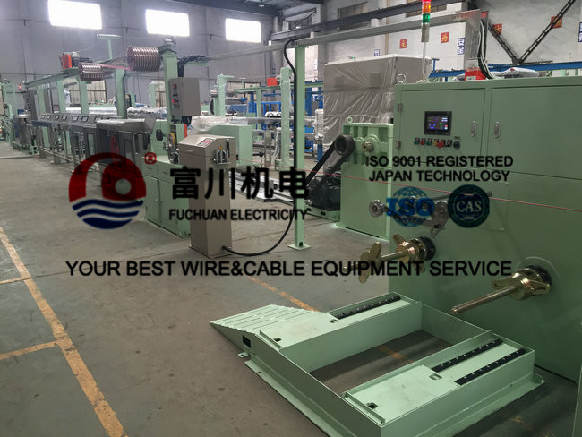 Sky Blue BV BVV Wire Extruder Machine With 150kg Extrusion Output ISO Certified