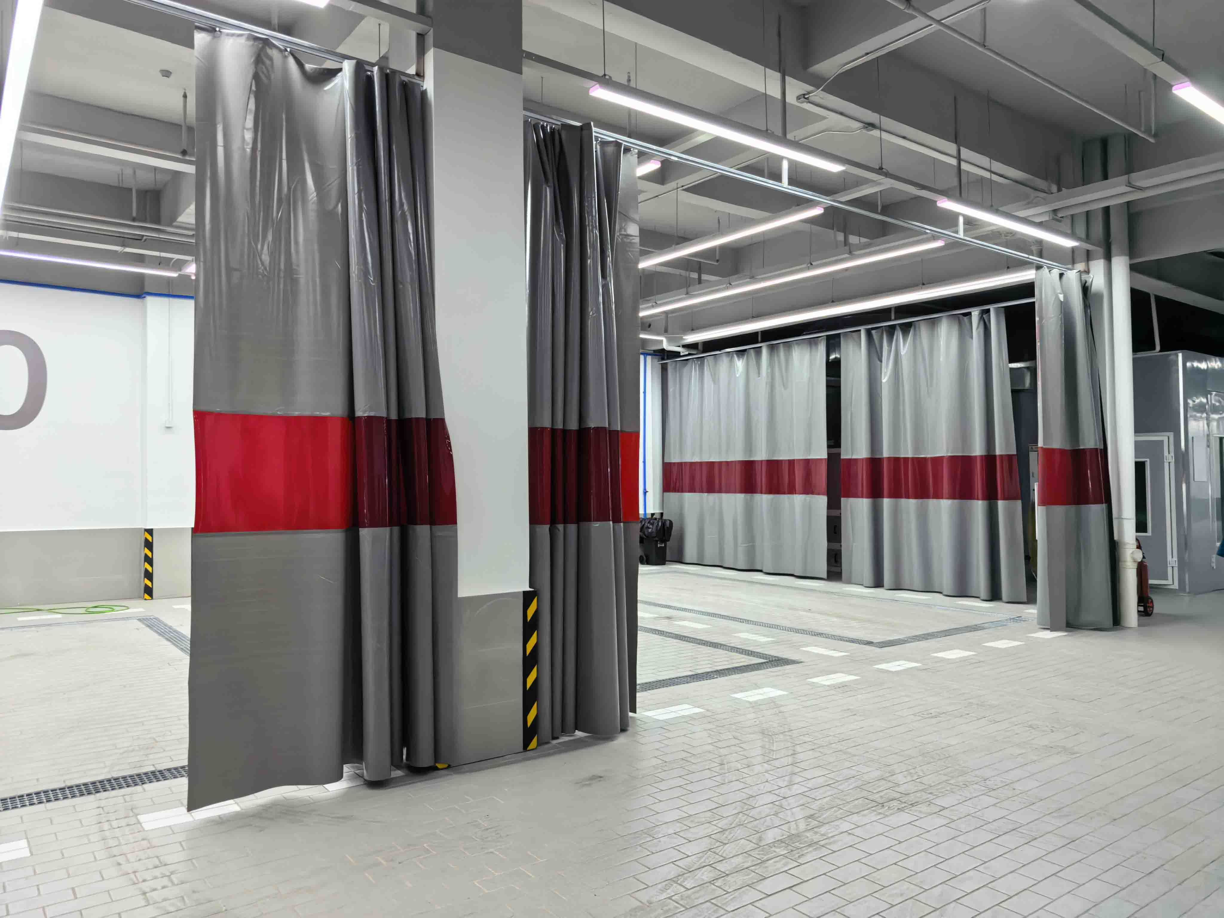CoatTech Pre Station with PVC Strip Curtains