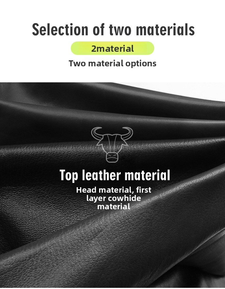 For Suzuki Jimny Interior Modification Neck Pillow Car Backrest Lumbar Support Cushion in Leather for Jimny