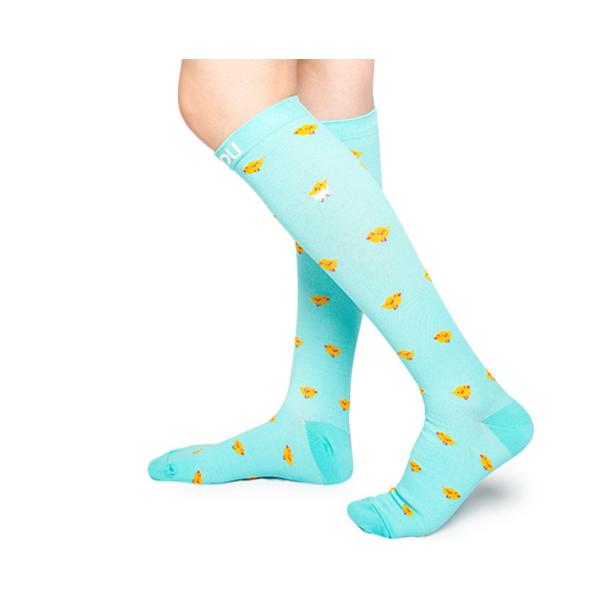 Yellow Youth Sports compression socks yoga Knee High Socks Ultra Running Benefits