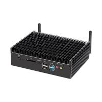 Intel Pentium 5405U PC industriel sans ventilateur avec COM et prend en charge le double écran