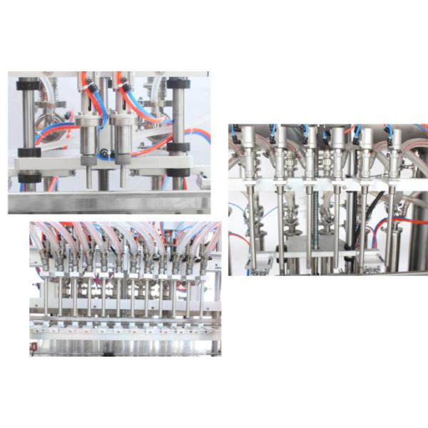 Флакон духов 100ml заполняя машины голов 700kg вакуума 4 жидкостный