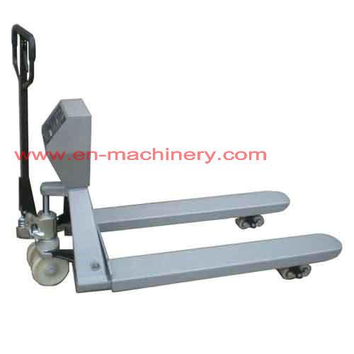 Hand Pallet Truck with Scale Rough Terrain Hydraulic Hand Pallet Truck for Trucks