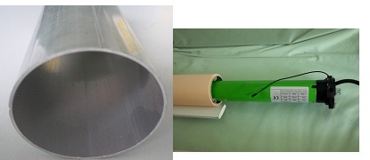 Zebra Blackout Electric Roller Blind Oranger Manual for Villas