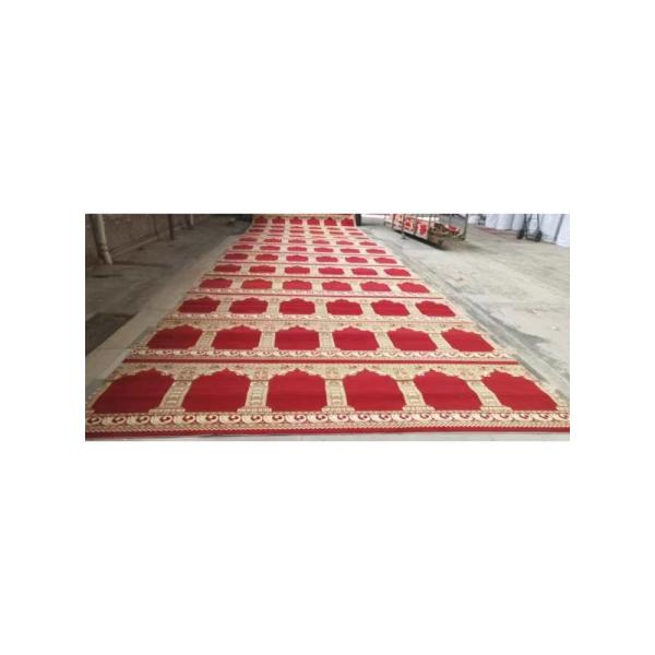 Soft Mosque Wall to Wall Carpet with Medium Pile Height and Extensive Color Selection