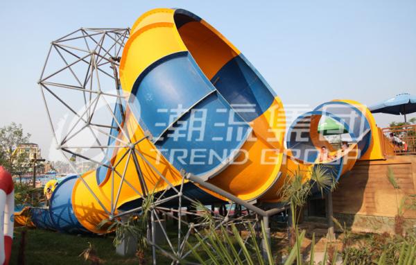 Divertimento grande do parque do Aqua do parque da água da família das corrediças de água da fibra de vidro
