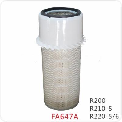 Filtro de ar da máquina escavadora de Hyundai da máquina do coordenador