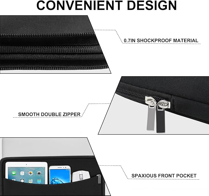 Computer Laptop Carrying Sleeve Bag Briefcase Business Slim Lightweight Shockproof Protective Simple Carrying Computer Bag Wholesale OEM/ODM/Private Label