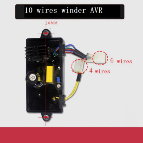 Gasoline Diesel Generator Voltage Regulators 5kw-6.5kw For Electric Welder Machine