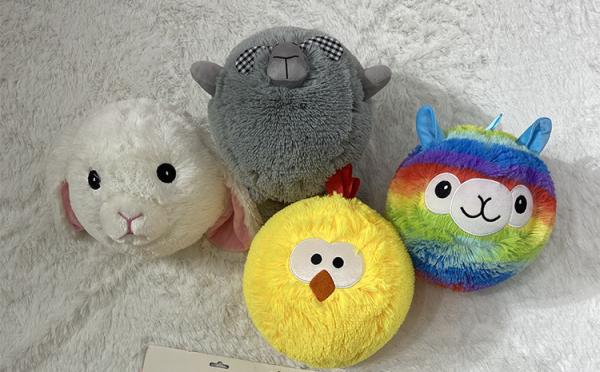 Adorable Small Round Easter Chick Plush Toy for Kids 5-7 Years