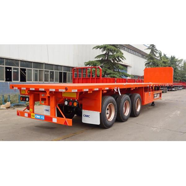 CIMC 40 ft Tri Axle Flat Deck Trailer for Sale in Nigeria