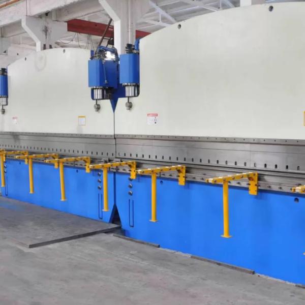 2-WE67K-400/7000 CNC Tandem Press Brake 400T 7m for Light Pole Mast