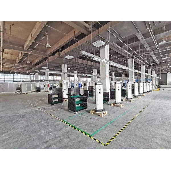 60kW Double Gun Floor Mounted EV Charger Dustproof Waterproof