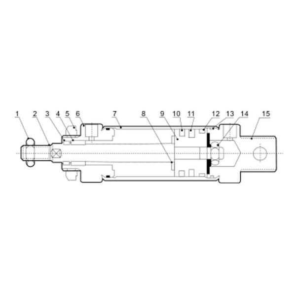 CM2 stainless steel mini cylinder