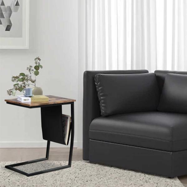 Таблица конца 13.45lbs гостиной Tomile промышленного стиля мобильная