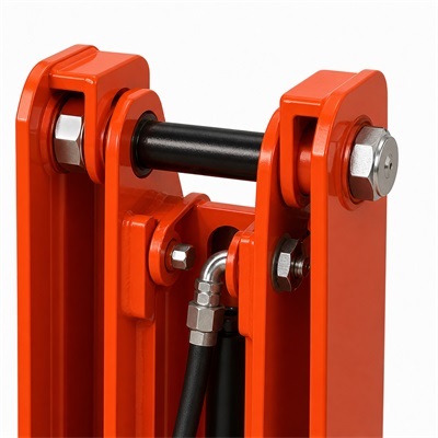Sinolift Custom Red Steel Cantilever Electric Handling Truck Paper Reel Trolley TP A1
