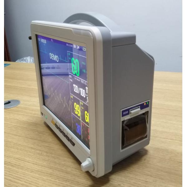 Портативная медицинская служба для дома все ECG в одном материале ABS детектора -белом
