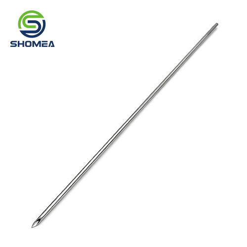 Customized Ground Sharp Lancet Piercing Needle With Anti-slip Sandblasted Rear Section