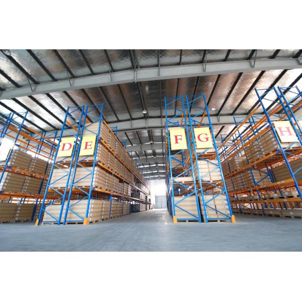 Simplified Design Steel Pallet Industrial Warehouse Storage Racks Shelving 1000kg-3000kg