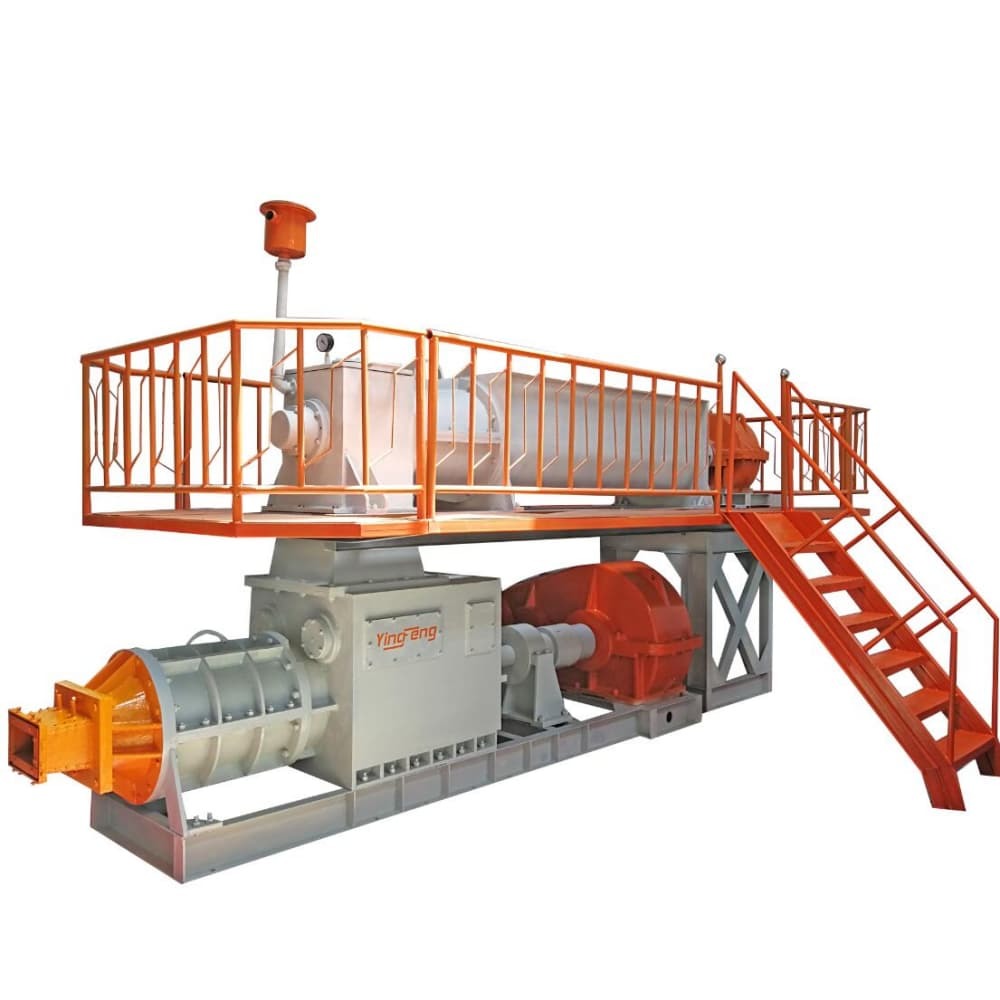 JZK50 Vacuum Auto Brick Making Machine Clay Hollow Solid Fired Brick Extruder for Brick Production Line