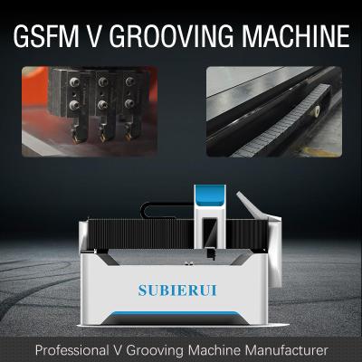 1540 Automatic V Grooving Machine Display Props V Grooving Machine For Sheet Metal