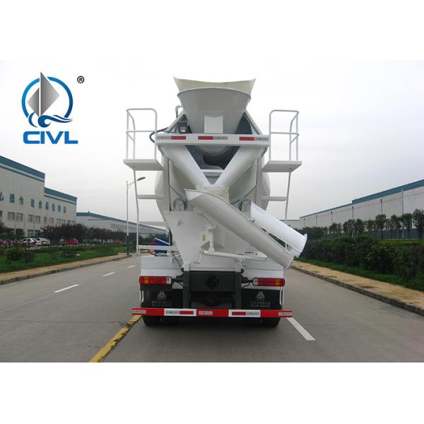 SINOTRUK HOWO 8 x 4 Concrete Mixer Trucks  Engine 371HP Concrete Mixing Equipment 10-16cbm Tank volume