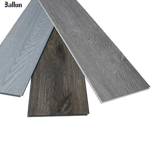 Superfície em relevo de madeira piso de vinil de luxo em estilo de design moderno para edifícios de escritórios