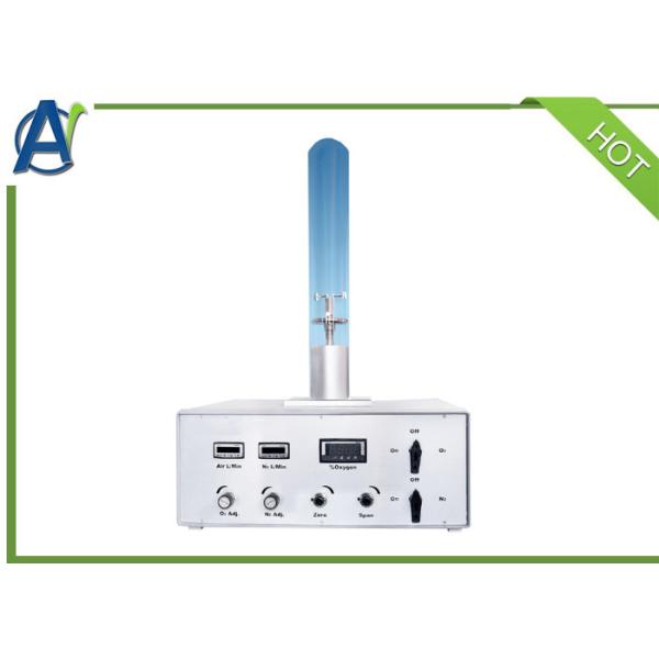 Instrumento de medição do índice de oxigénio de limitação de plástico, de acordo com a norma ASTM D2863, ISO 4589-2, NES 714