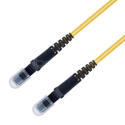MTRJ PC para MTRJ PC Fibra Ótica Patch Cable Duplex Single Mode OS2 OFNR 3,0 mm Amarelo