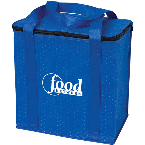 Oxford Polyester Lunch Bag With Logo , Aluminium Foil Lunch Cooler Bags For Adults