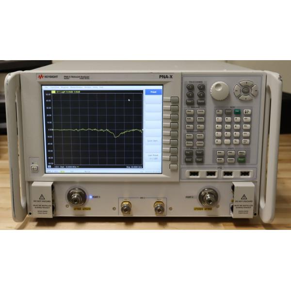 Keysight N5245A PNA-X Vector Network Analyzer 10MHz to 50GHz with 2-Ports and 126 dB Dynamic Range