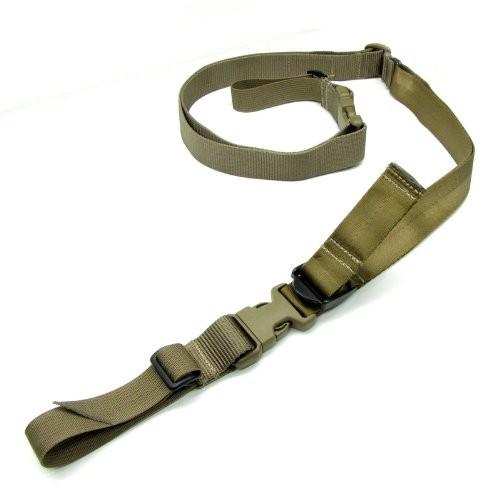 Multicam Tactical Single Point Sling , 2 Point Adjustable Sling , Nylon Gun Sling