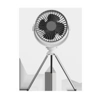 Fan flexible rechargeable de trépied de 4 pouces pour le bureau, école, chambre à coucher