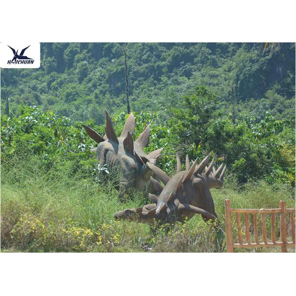 Forest Decoration Full Size Dinosaur Models , Outdoor Resin Animal Ornaments
