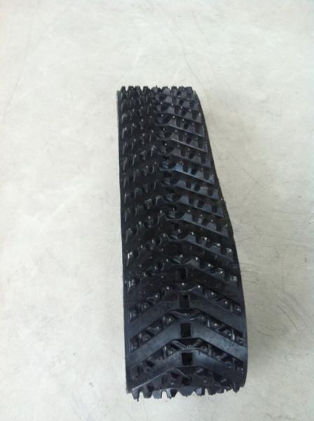 trilha de borracha 320*72*43mm do carro de neve do preto 104.92kg para o sistema de trilha de borracha