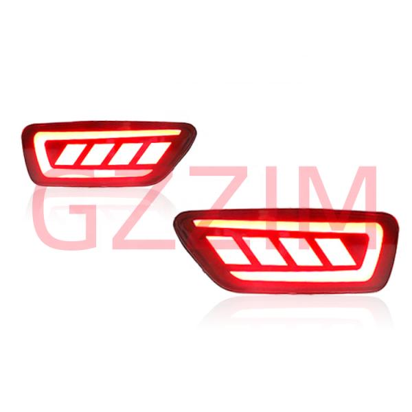 Динамический отражатель сигналов поворота для Jeep Grand Cherokee светодиодный бамперный фонарь заднего тумана