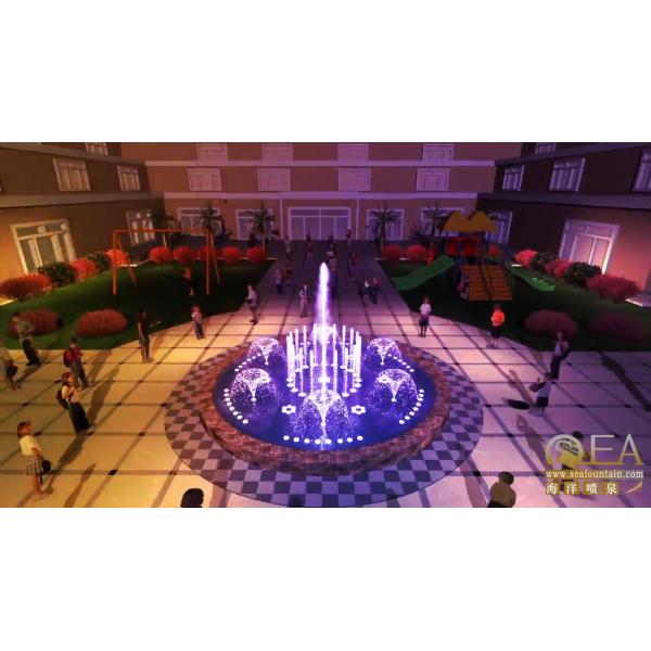 Le jardin chinois, le parc des instruments de musique, la fontaine d'eau.