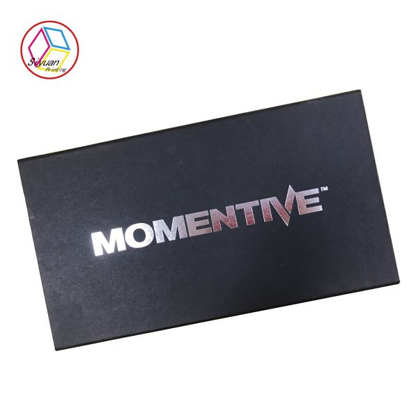 Matte Lamination Clamshell Cosmetic Paper Box For Bottled Face Cream Package