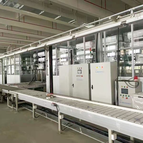 Ligne de convoyeur en acier au carbone galvanisé de bonne qualité et de conception personnalisée pour climatiseur