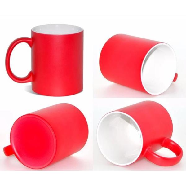 Чашка красной Printable сублимации 330ml волшебная
