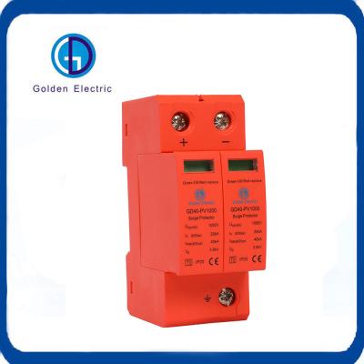 2p DC 600V 800V Surge Arrester Protector Solar Surge Protective Device for PV Solar System